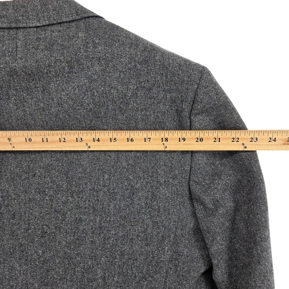 JOS A BANK 1905 Collection Mens 46R Gray Wool Blazer Sport Coat Tailored Fit - Picture 11 of 12